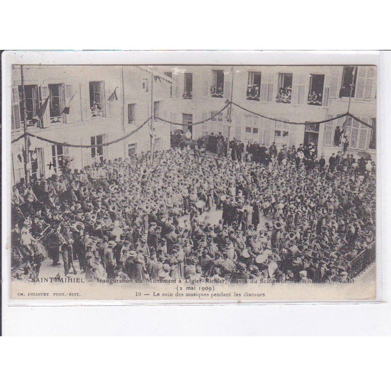 SAINT-MIHIEL: inauguration du monument à ligier-richier - très bon état