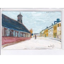 CRILLON: carte peinte - très bon état