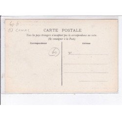 SARRON: l'actif n°1 montant le pont de pont-sainte-maxence, canal - très bon état