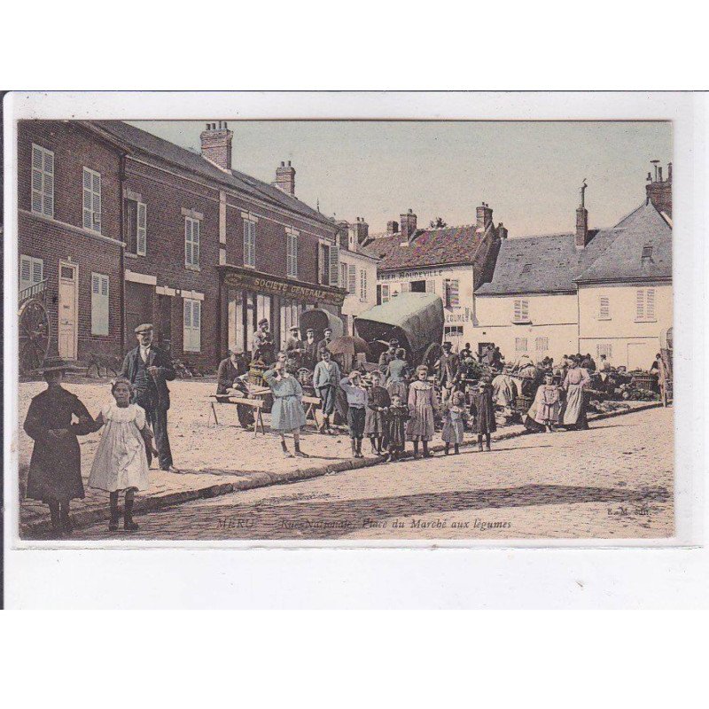 MERU: place du marché aux légumes - très bon état