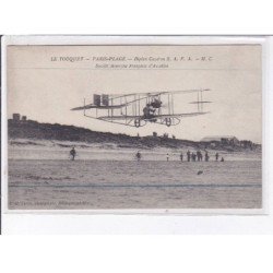 LE TOUQUET: biplan caudron, société anonyme française d'aviation - très bon état