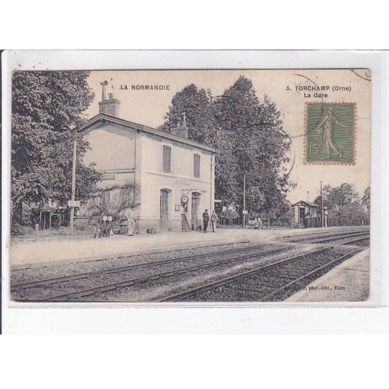 TORCHAMP: la gare - état