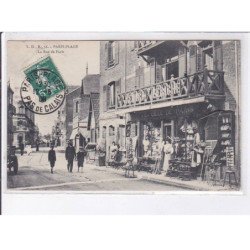 LE TOUQUET-PARIS-PLAGE: la rue de paris, magasin "a la ville de paris" - très bon état