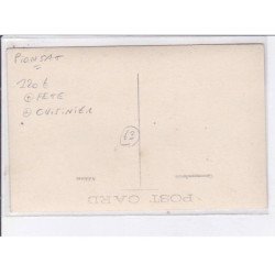 PIONSAT: fête, cuisinier - très bon état