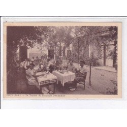 ESCOS: la terrasse du restaurant pachebat - très bon état