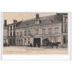 BRETEUIL - L'Hôtel du Paradis - état (traces)