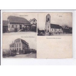 WALDIGHOFEN: épicerie Groell, sous centrale électrique, église - très bon état