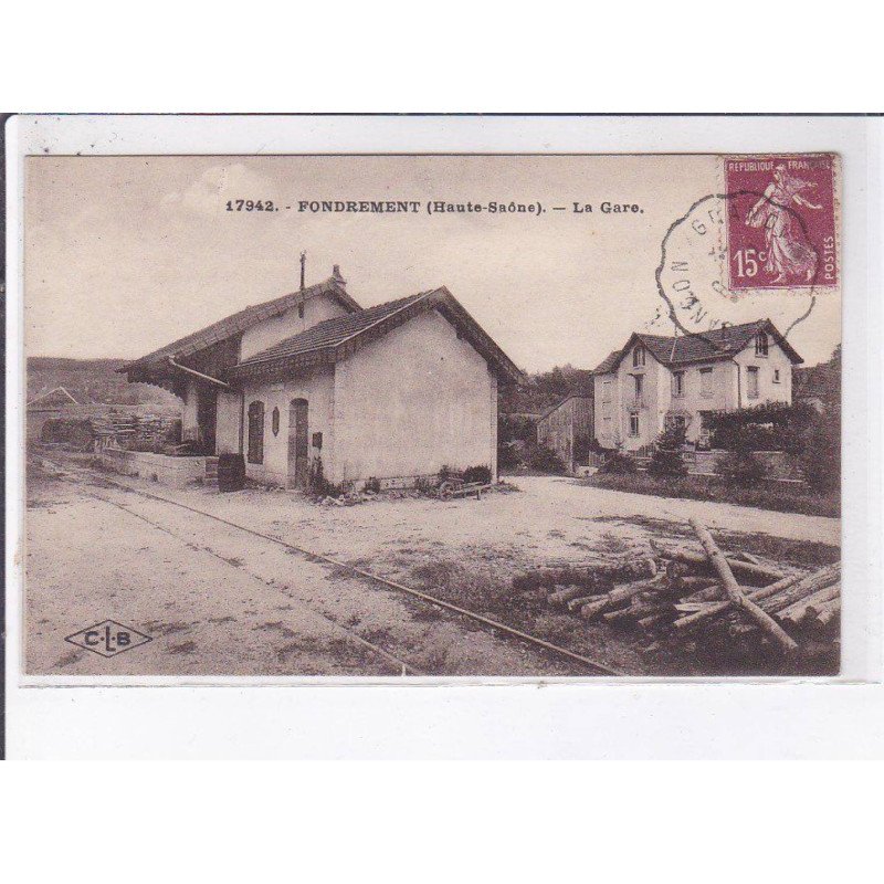 FONDREMEND: la gare - très bon état