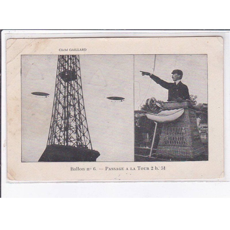 PARIS: 75007, tour eiffel, santos-dumont - état
