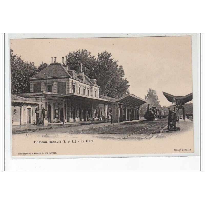 CHATEAU-RENAULT - La Gare - très bon état