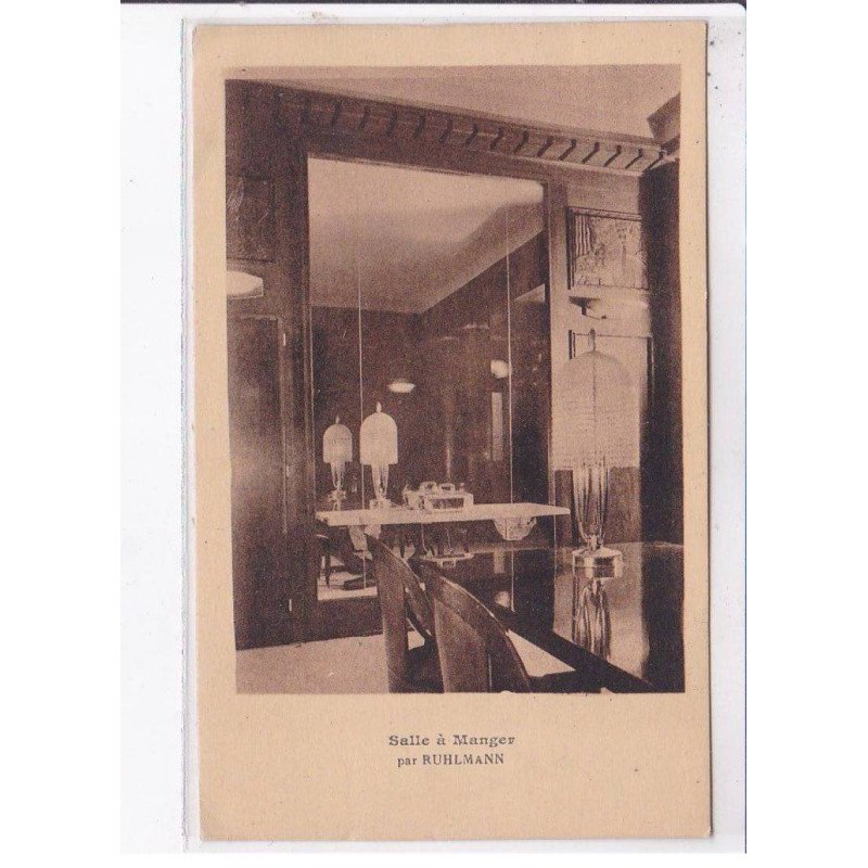 PARIS: architecture, salle à manger par Ruhlmann - très bon état