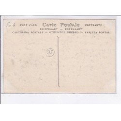 PARIS: la grève des chemins de fer 1910, camionneur faisant son service - très bon état