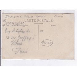 PARIS: 75015, 37 avenue felix faure, cordonnerie, automobile - très bon état