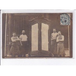 PARIS: boulevard voltaire, bois, fabricant de meumble - très bon état