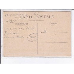 PARIS: blanchisserie spont, 7 et 11 rue pavée, affiche "zoulou power" 75004 - très bon état