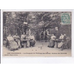 LES COUDREAUX: bosquets l'auberge chênes, avenue des sciences, jeux de boule, bilboquet - très bon état