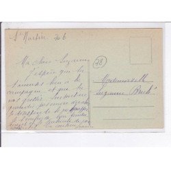 SAINT-MARTIN-la-GARENNE: culture des petits pois sous les bosquets de la "désirée" - très bon état