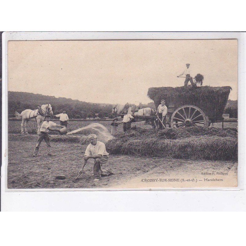 CROISSY-sur-SEINE: maraîchers - très bon état