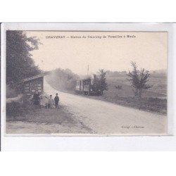 CHAVENAY: station du tramway de versailles à maule - très bon état