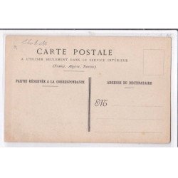 JUDAICA : (carte postale antisémite) cochon - franc maçonnerie - bon état