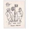 POLAIRE : lot de 11 cartes postales et 1 devant de lettre dont 6 avec l'autographe de Paul Emile Victor - bon état