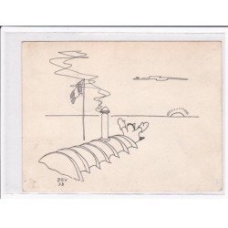 POLAIRE : lot de 11 cartes postales et 1 devant de lettre dont 6 avec l'autographe de Paul Emile Victor - bon état