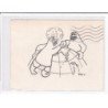 POLAIRE : lot de 11 cartes postales et 1 devant de lettre dont 6 avec l'autographe de Paul Emile Victor - bon état