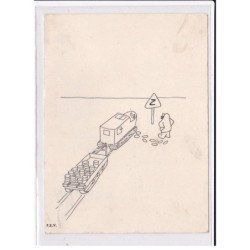 POLAIRE : lot de 11 cartes postales et 1 devant de lettre dont 6 avec l'autographe de Paul Emile Victor - bon état