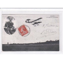 AVIATION : autographe de l'aviateur DIDIER (Le Coudreau) - très bon état