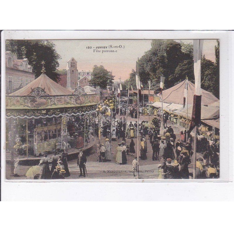 JUVISY: fête patronale, manège - très bon état