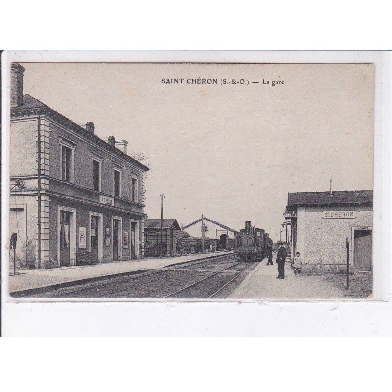 SAINT-CHERON: la gare - très bon état