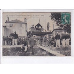 CORBEIL: concours de manoeuvre de pompes 1906, la pompe de grands-moulins - état