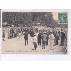 ATHIS-MONS: fête des pêcheurs et de la gare 1923, course cycliste - très bon état