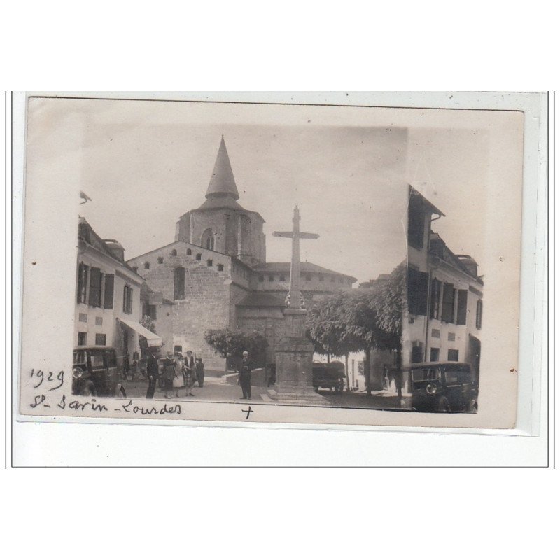 LOURDES - SAINT SARIN - CARTE PHOTO - très bon état