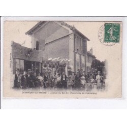 CHAMPIGNY-sur-MARNE: avenue du bel-air (fouchette de champigny) - état