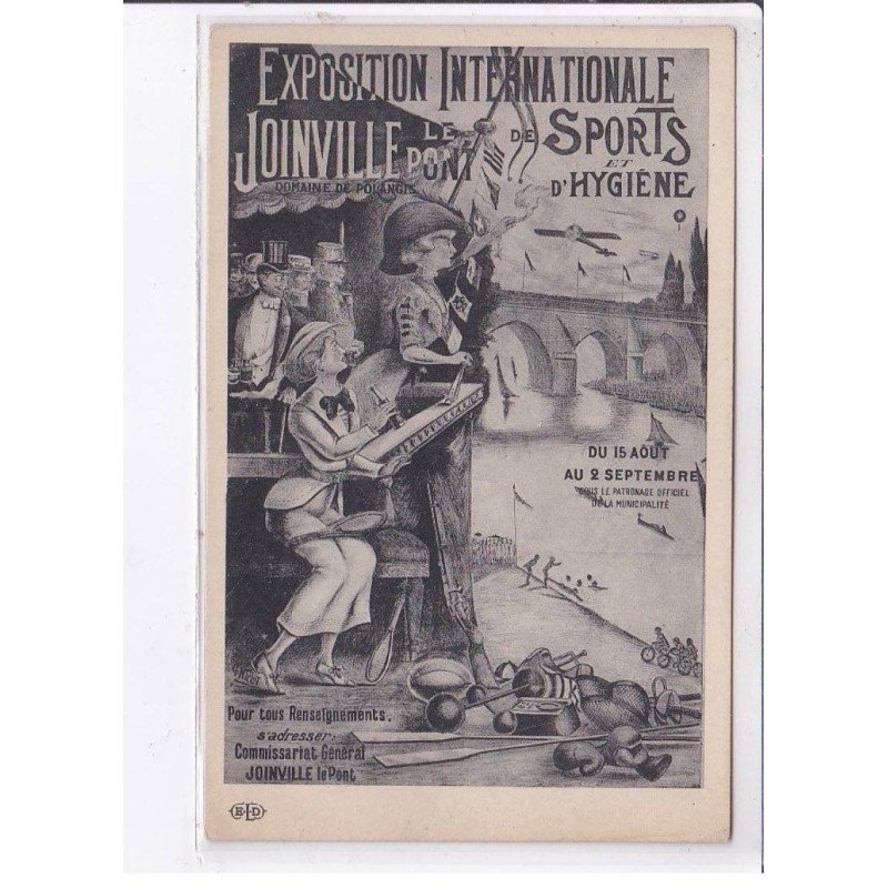 JOINVILLE-le-PONT: exposition internationale de sports d'hygiène - très bon état