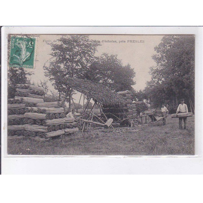 L'ISLE-ADAM: forêt, fabricants d'échalas - très bon état