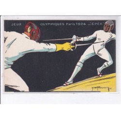 PARIS: 1924, jeux olympiques, boxe, rouwy, 10CPA - très bon état