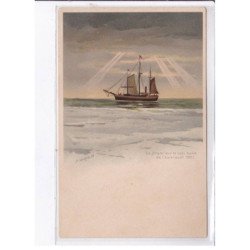 POLAIRE: bateau, le fram sur la côte nord de l'asie, août 1893 - très bon état