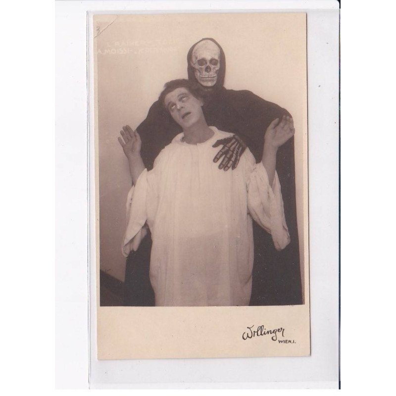 SURREALISME : Rainer et Moissi (squelette - mort) - état