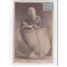SURREALISME : enfant et oeuf (Paques - Nitram) - très bon état