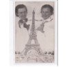 SURREALISME PHOTOMONTAGE :  décors de Tour Eiffel - état