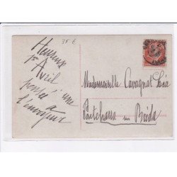 SURREALISME / FANTAISIE : couple (fumée - cigarette) - très bon état