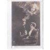 SURREALISME / FANTAISIE : couple (fumée - cigarette) - très bon état