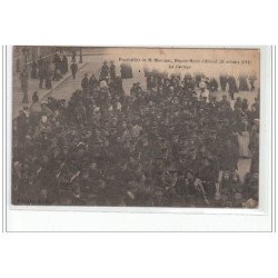 Obsèques de M. Mouchel, Maire et député d'ELBEUF (1911) - Le Cortège - très bon état