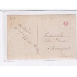 SURREALISME / FANTAISIE : couple (fumée - cigarette) - très bon état