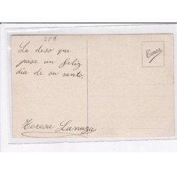 SURREALISME / FANTAISIE : couple (fumée - cheminée) - très bon état