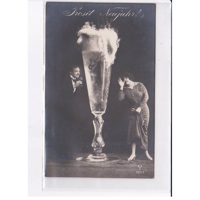 SURREALISME / FANTAISIE : couple (alcool) - très bon état