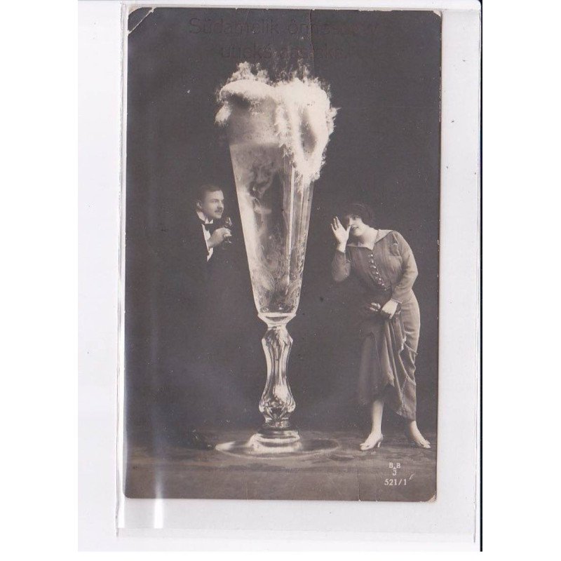 SURREALISME / FANTAISIE : couple (alcool) - état