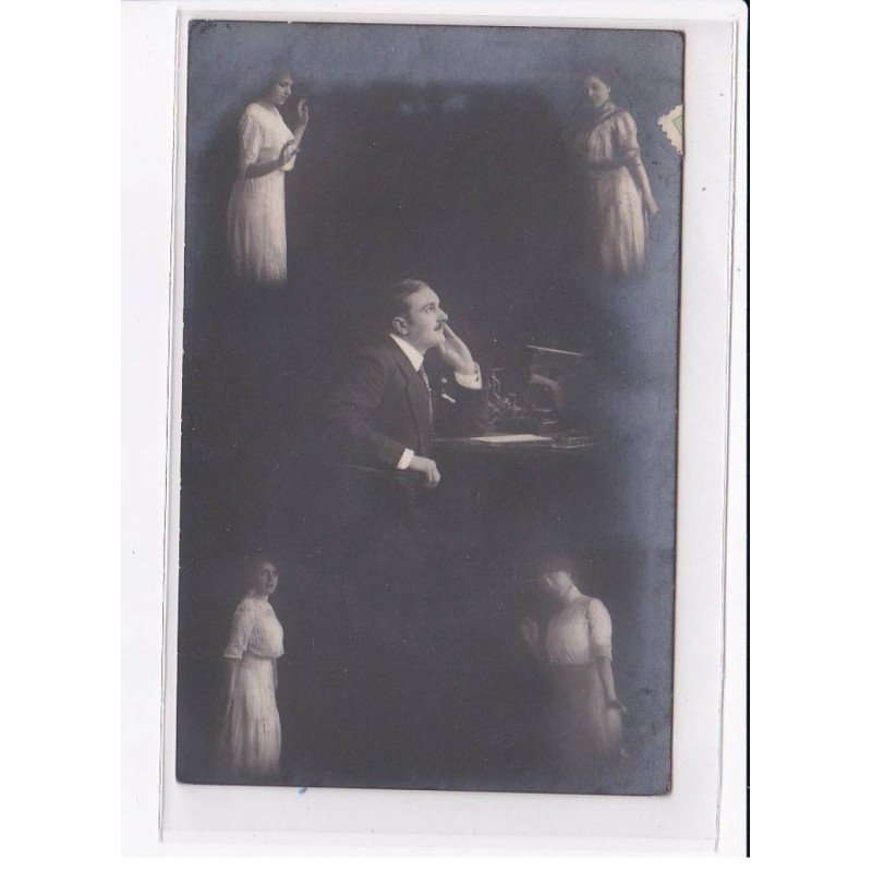 SURREALISME / FANTAISIE : couple (reve) - très bon état